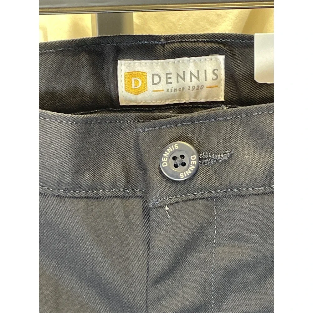 Dennis Uniform School Flat Front Pant Boys 8 Regular Irvington Style 077000 Navy